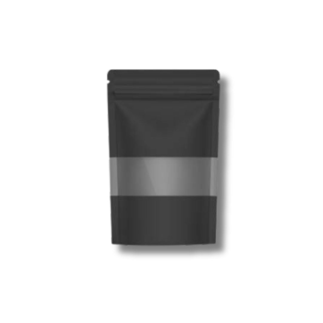 Standalone Ziplock Pouch - Black